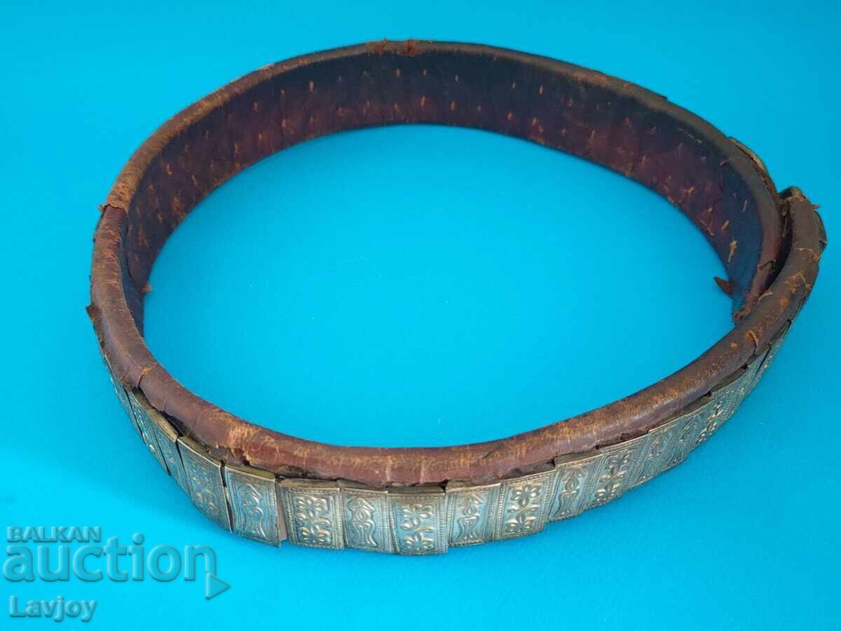 Centură autentică de Renaștere cu zale de argint - 5