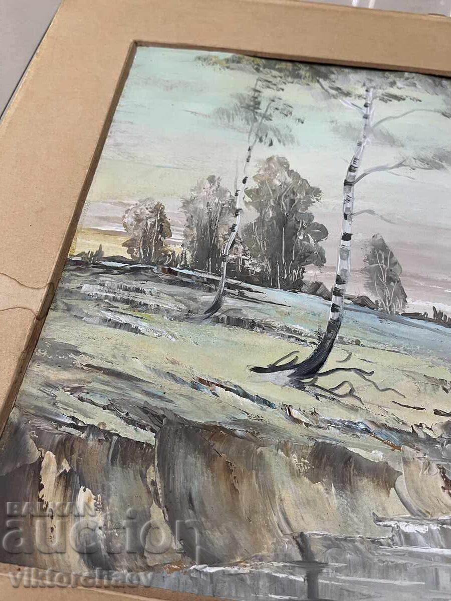 Pictură de maestru vechi - Peisaj cu preț 170.00 BGN | € 86.92