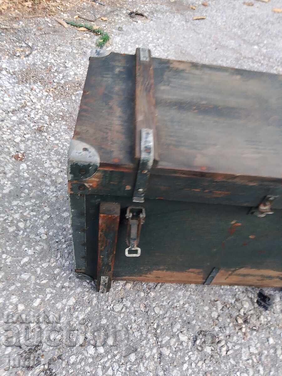 Wooden crate from military equipment with price 60.00 BGN | € 30.68 Wooden crate from military equipment with price 60.00 BGN | € 30.68