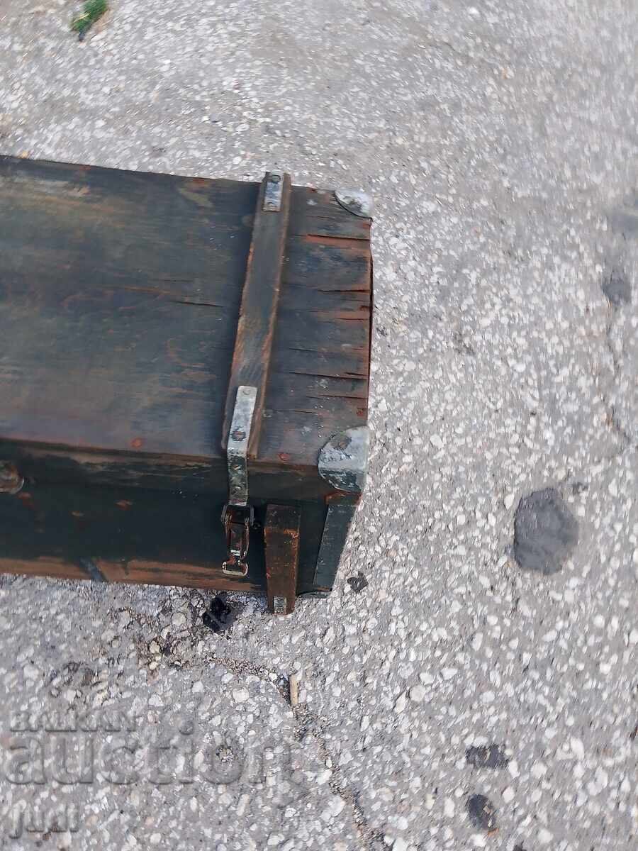 Auction Wooden crate from military equipment Auction Wooden crate from military equipment