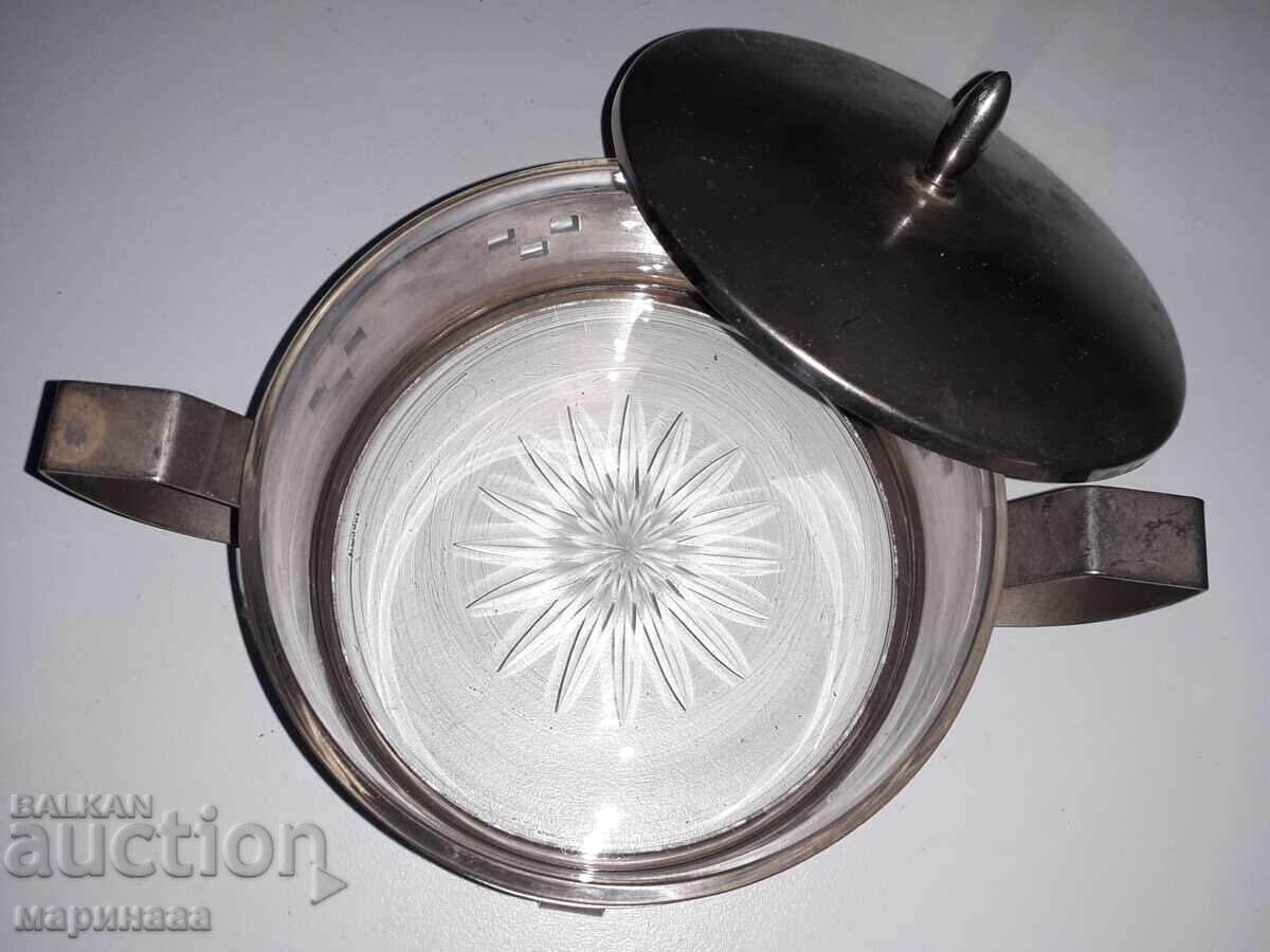 Antique Sugar Bowl. Art Deco Antique Sugar Bowl. Art Deco