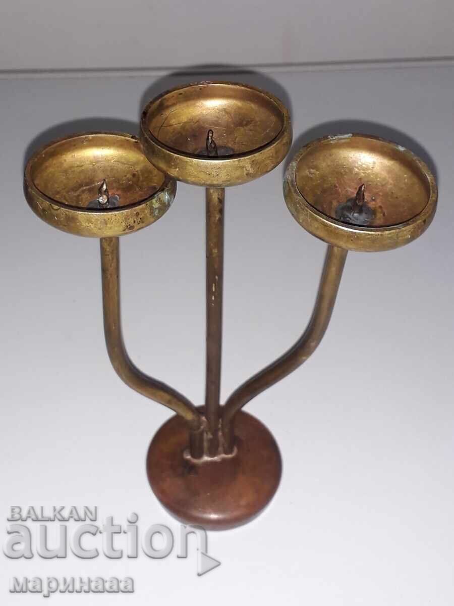 Antique Solid Candlestick. Bronze, Copper with price 8.00 BGN | € 4.09