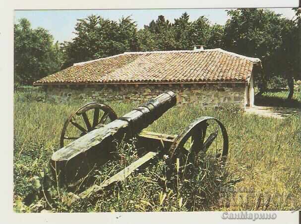 Κάρτα Βουλγαρίας s.Στέφαν Καρατζόβο Yambol Το σπίτι της γέννησης*