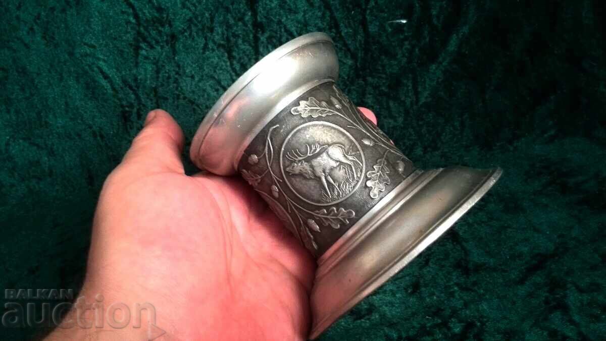 κυνηγετικό κηροπήγιο με θέμα το κυνήγι - 5