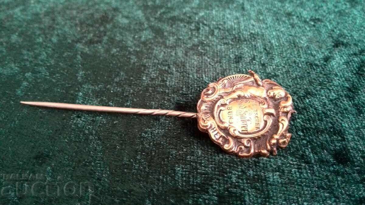 Аукцион Германия, значка, асоциация на велосипедистите Аукцион Германия, значка, асоциация на велосипедистите