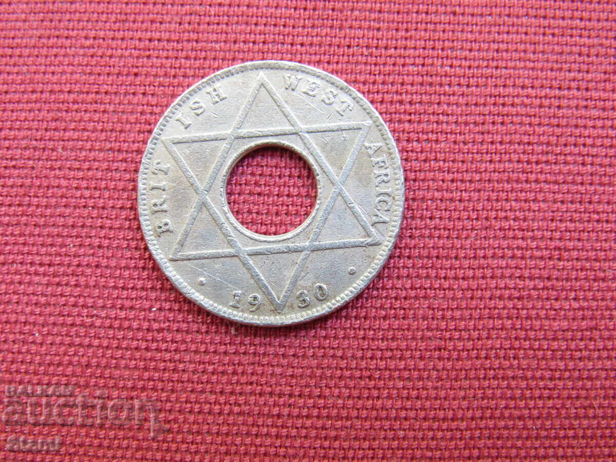 British West Africa - 1/10 Penny, 1930 - 449m RARE with price 15.90 BGN | € 8.13