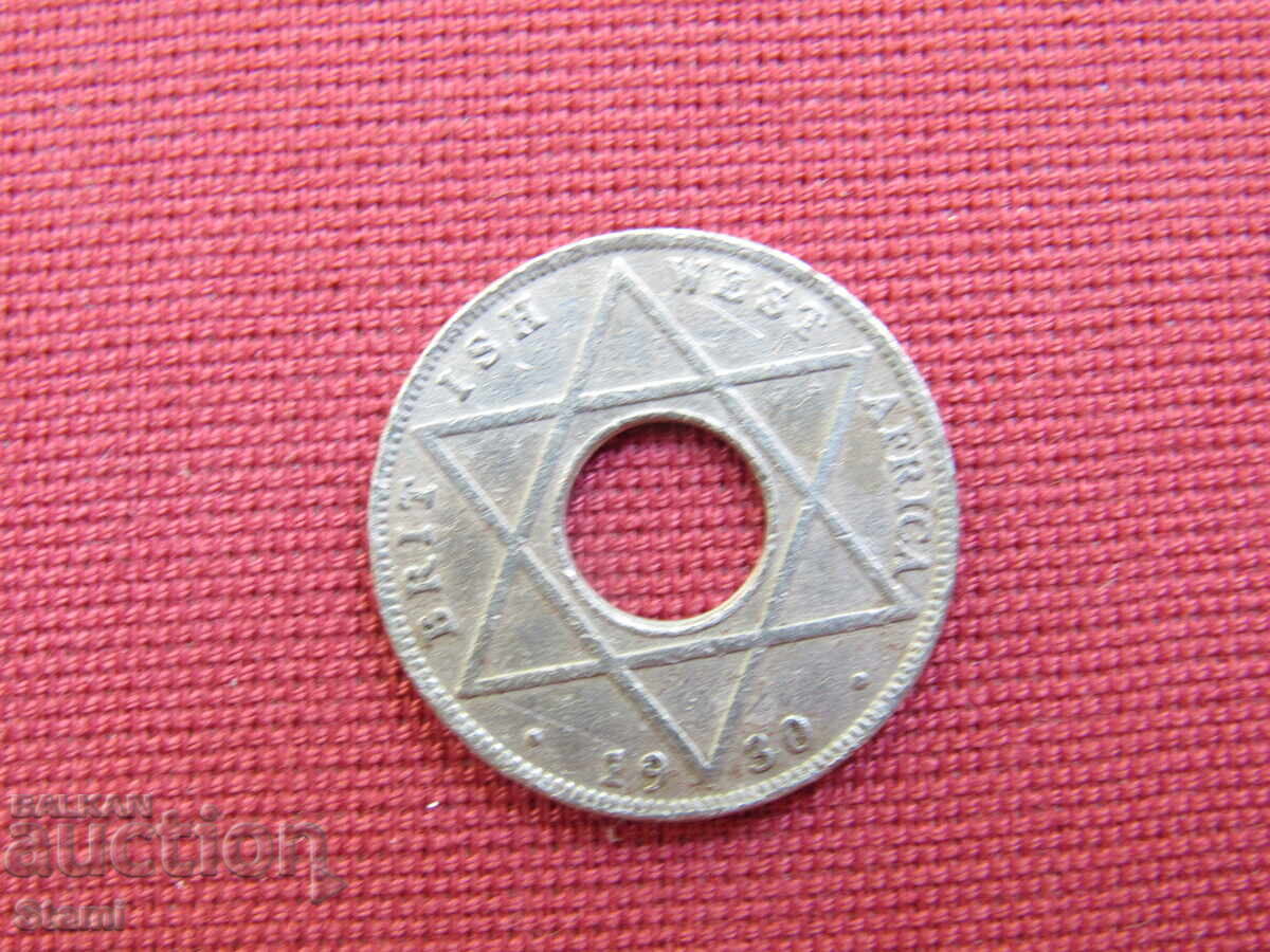 Auction  British West Africa - 1/10 Penny, 1930 - 449m RARE