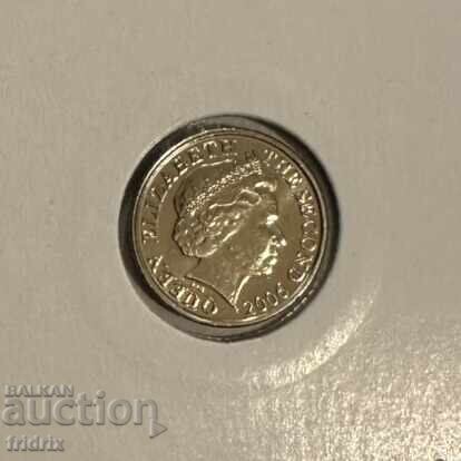 Τζέρσι 5 πένες / Jersey 5 penny 2006 με τιμή 3.00 BGN | € 1.53