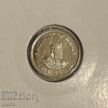 Τζέρσι 5 πένες / Jersey 5 penny 2006