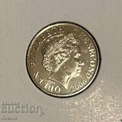 Jersey 10 pence 2006 with price 4.00 BGN | € 2.05