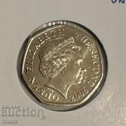 Jersey 50 pence 2006 with price 7.00 BGN | € 3.58 Jersey 50 pence 2006 with price 7.00 BGN | € 3.58
