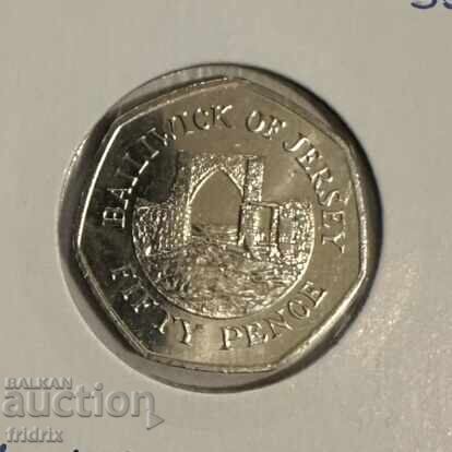 Jersey 50 pence 2006 Jersey 50 pence 2006
