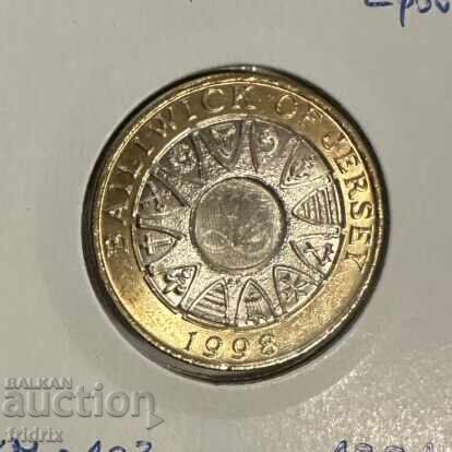 Auction  Jersey 2 pounds 1998