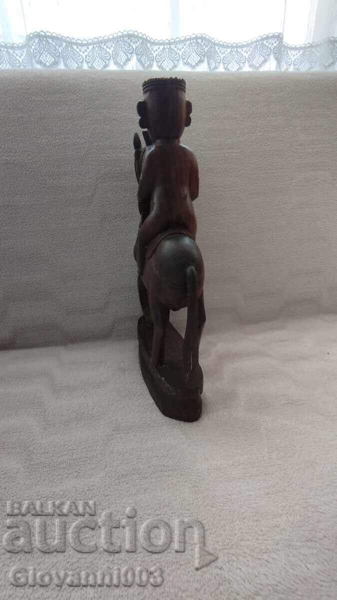 Figurină din lemn - cal - 5