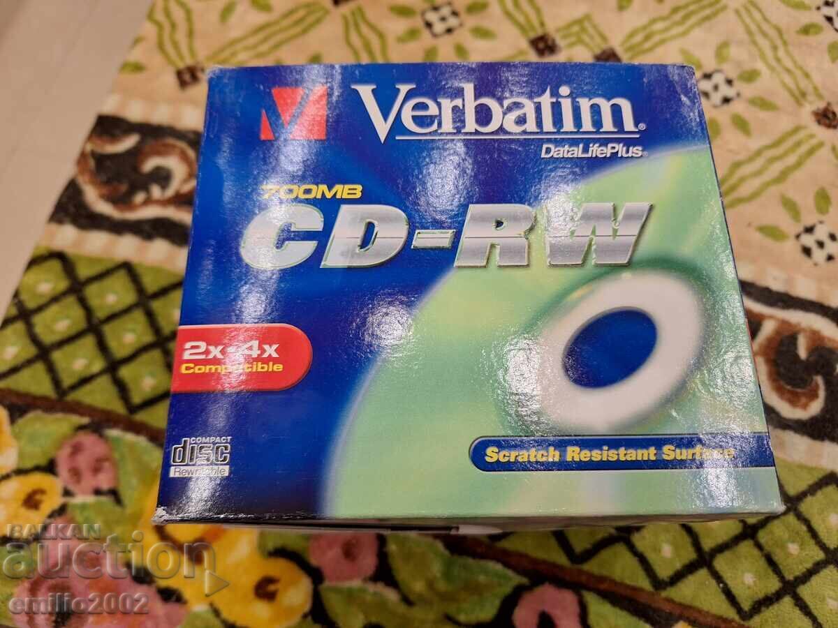 Δίσκοι CD 10τμχ σε κουτί με τιμή 10.00 BGN | € 5.11