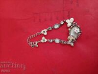 Antique enameled bracelet