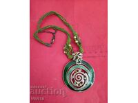 Colier vechi cu email