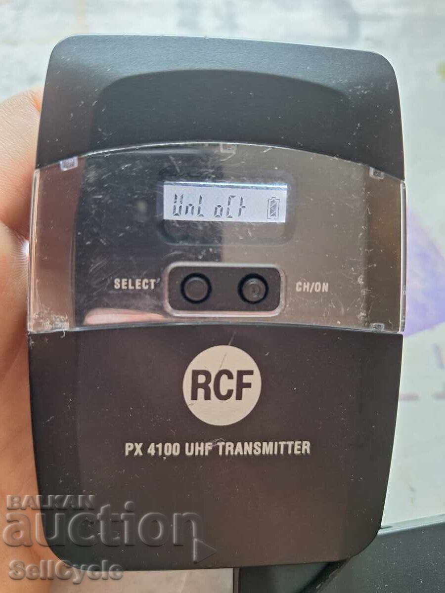 ✅ПРОФЕСИОНАЛНИ ТРАНСМИТЕРИ/МИКРОФОНИ RCF PX4100 UHF❗ - 6 ✅ПРОФЕСИОНАЛНИ ТРАНСМИТЕРИ/МИКРОФОНИ RCF PX4100 UHF❗ - 6