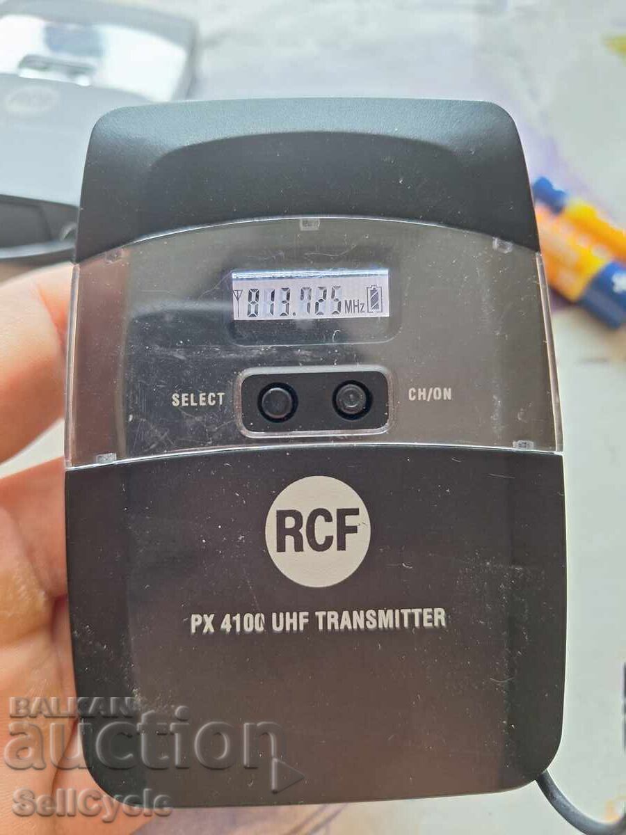 ✅ПРОФЕСИОНАЛНИ ТРАНСМИТЕРИ/МИКРОФОНИ RCF PX4100 UHF❗ - 7 ✅ПРОФЕСИОНАЛНИ ТРАНСМИТЕРИ/МИКРОФОНИ RCF PX4100 UHF❗ - 7
