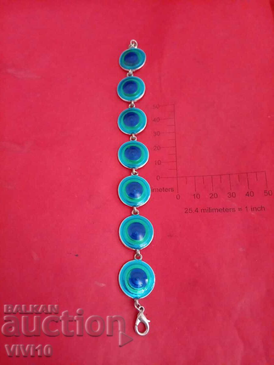 Brățară veche emailată