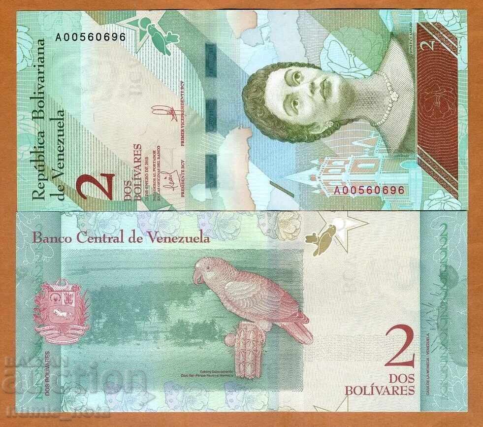 Βενεζουέλα 2 μπολίβαρ 2018 UNC Βενεζουέλα 2 μπολίβαρ 2018 UNC