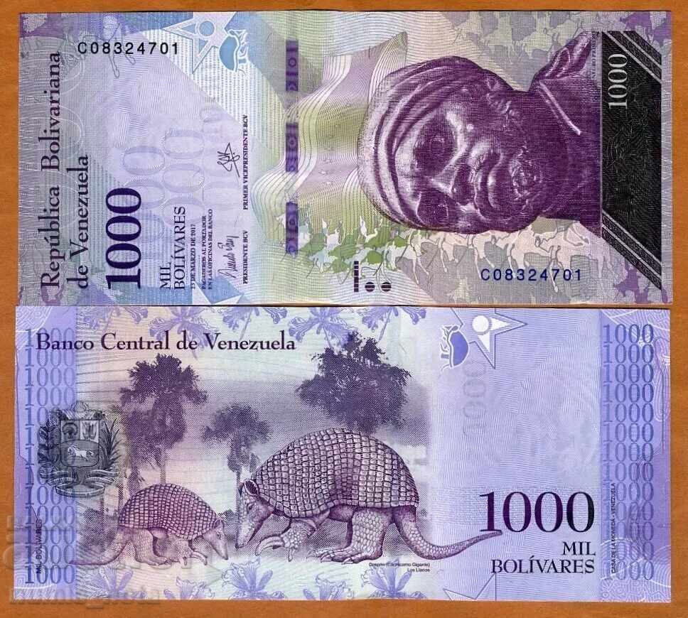 Венецуела 1000 боливара 2017 г. UNC Венецуела 1000 боливара 2017 г. UNC