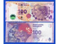 Argentina 100 pesos 2015 Evita Peron UNC