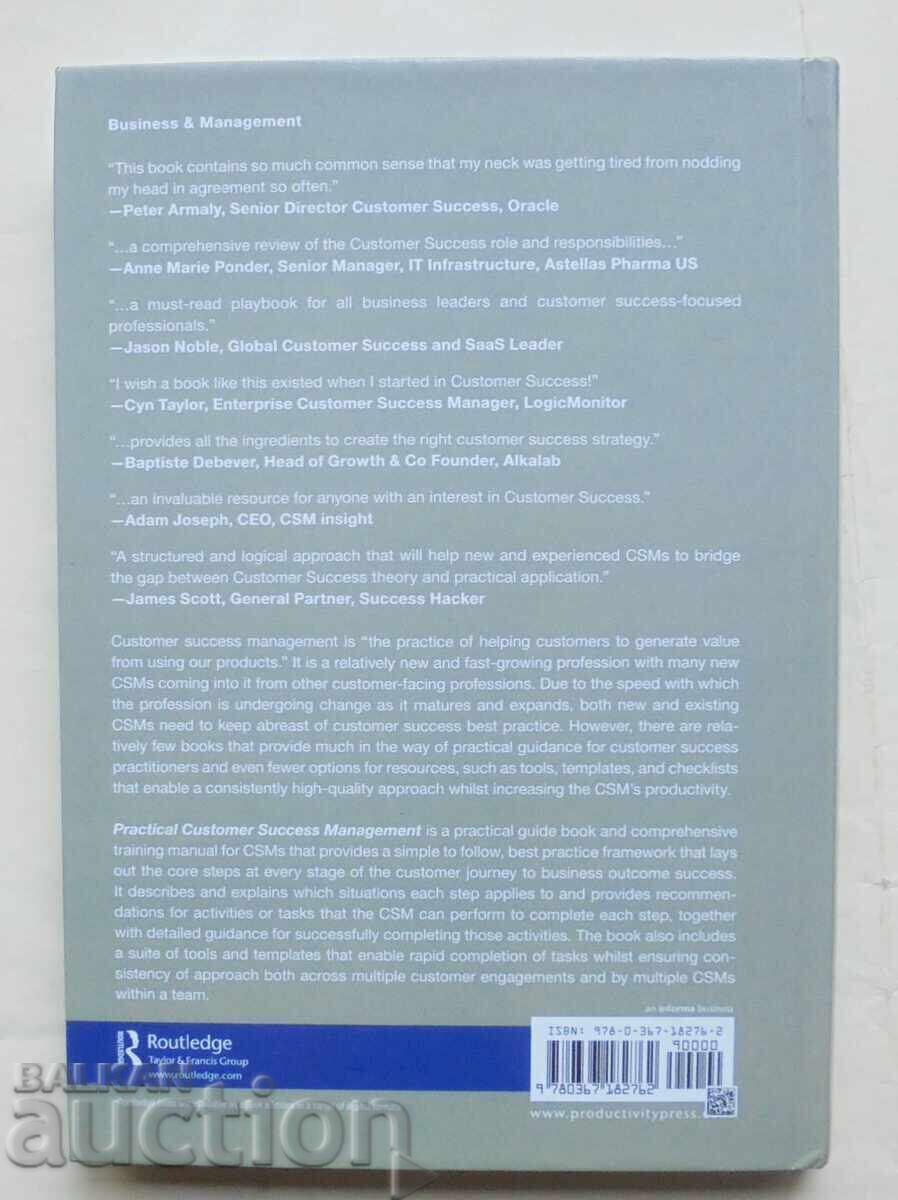 Practical Customer Success Management - Rick Adams 2020 with price 50.00 BGN | € 25.56 Practical Customer Success Management - Rick Adams 2020 with price 50.00 BGN | € 25.56