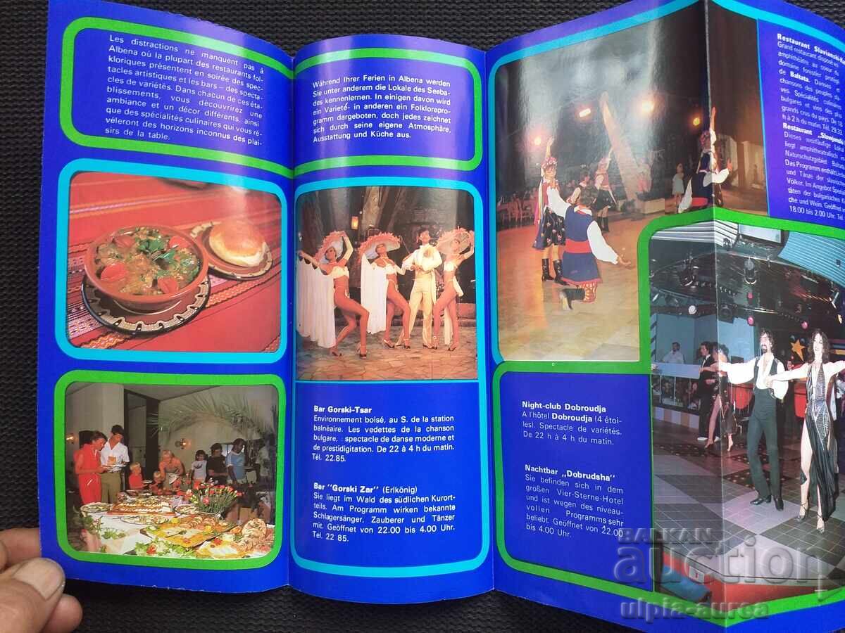 Delivery of Albena social brochure Delivery of Albena social brochure