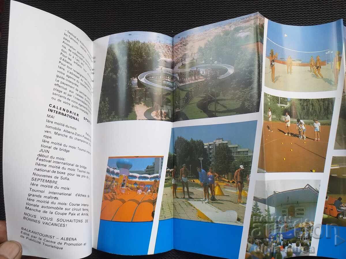 Delivery of Albena social brochure Delivery of Albena social brochure