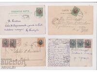 1903 4 Used Postcards