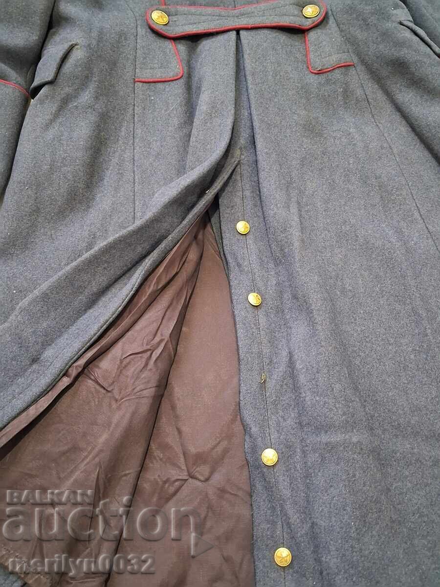 Palton de iarnă de ofițer uniformă de paradă anii '60 BNA - 5 Palton de iarnă de ofițer uniformă de paradă anii '60 BNA - 5