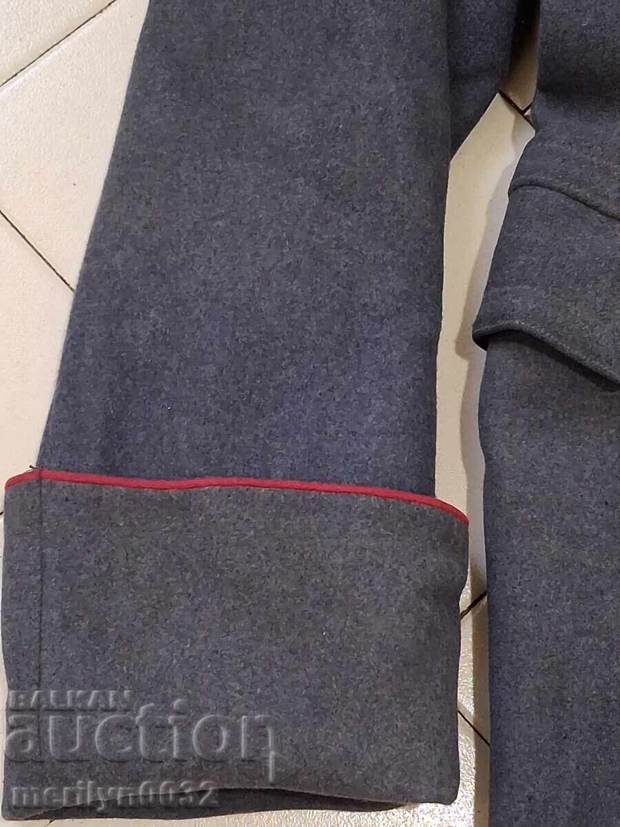 Officer's winter greatcoat parade uniform 60s BNA - 7