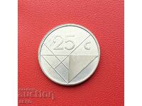 Aruba Island - 25 Cents 1986