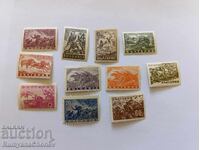 Bulgaria Postage Stamps - Patriotic War 1946