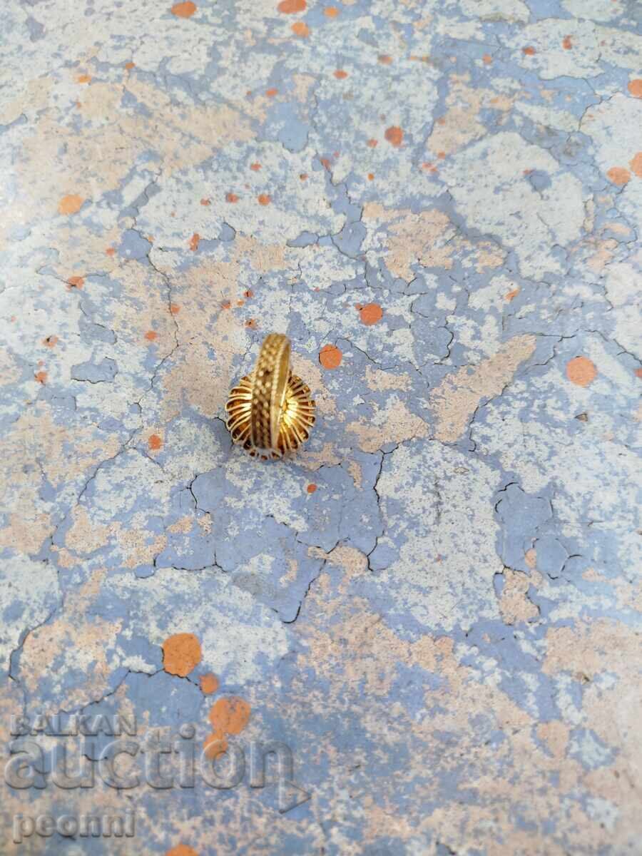 Доставка на Стар пръстен ,сребро, преди 44г.-четете описанието