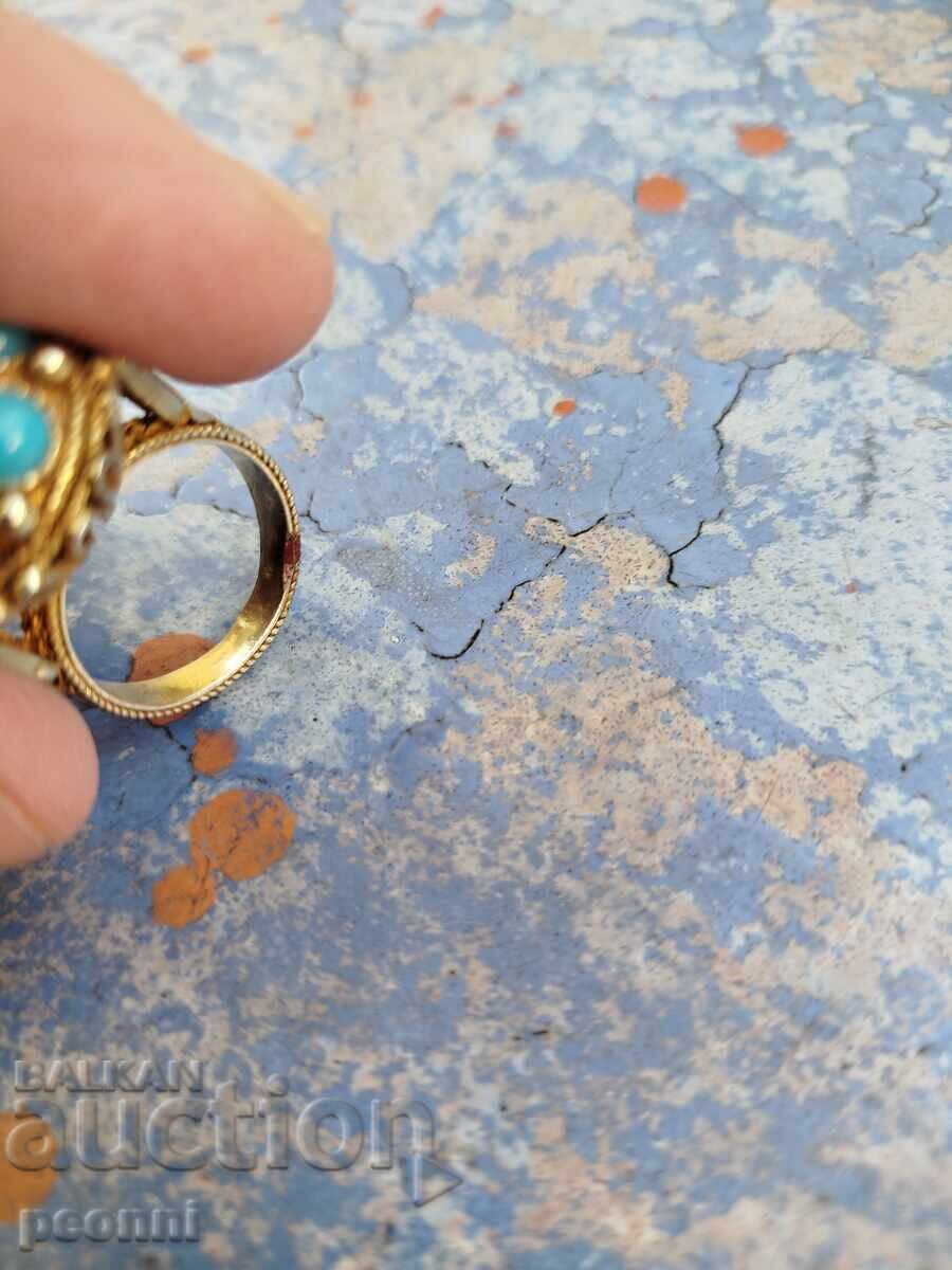 Стар пръстен ,сребро, преди 44г.-четете описанието - 6