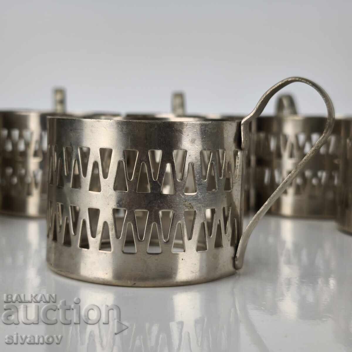 Δημοπρασία Σετ από 6 σουβέρ σερβίτσιο Βουλγαρία #6149