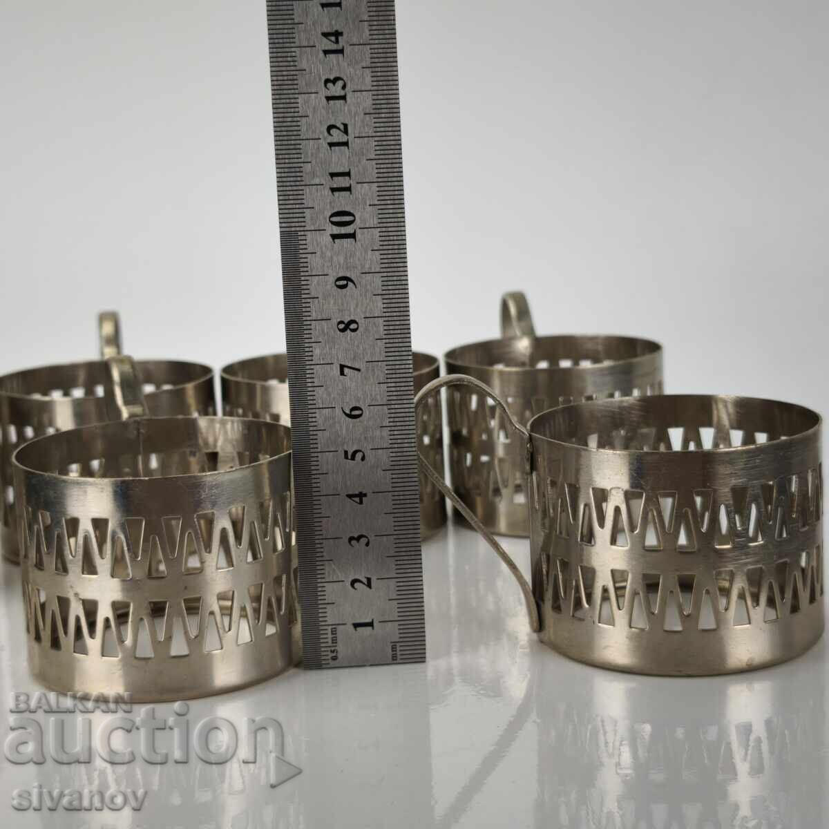 Σετ από 6 σουβέρ σερβίτσιο Βουλγαρία #6149 - 7