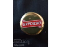 Metal bottle cap - Burgasko beer