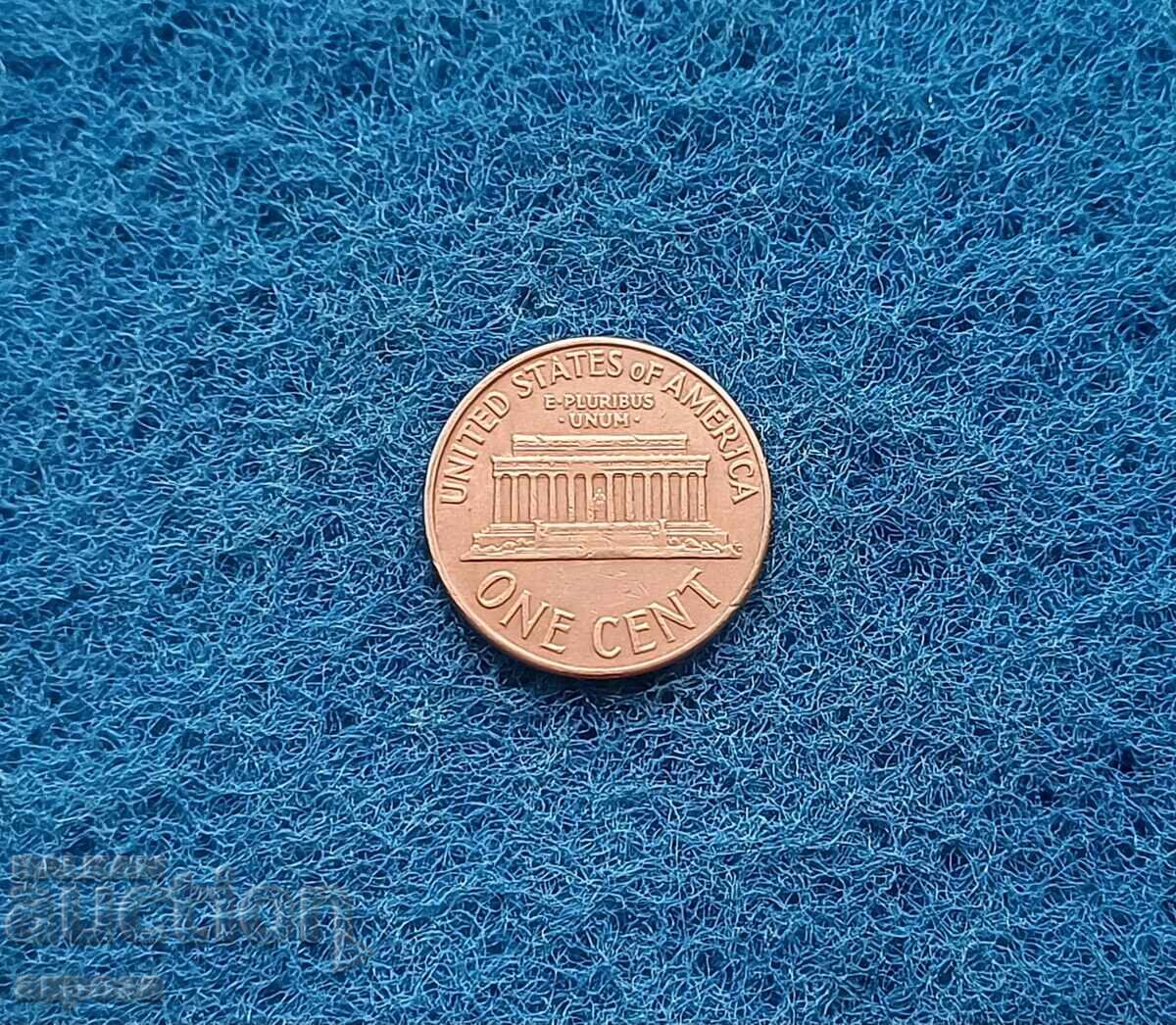 1 цент САЩ 1967 с цена 1.00 лв. | € 0.51