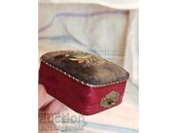 Minunată cutie veche de bijuterii pentru inele, princiară, din secolul al XIX-lea