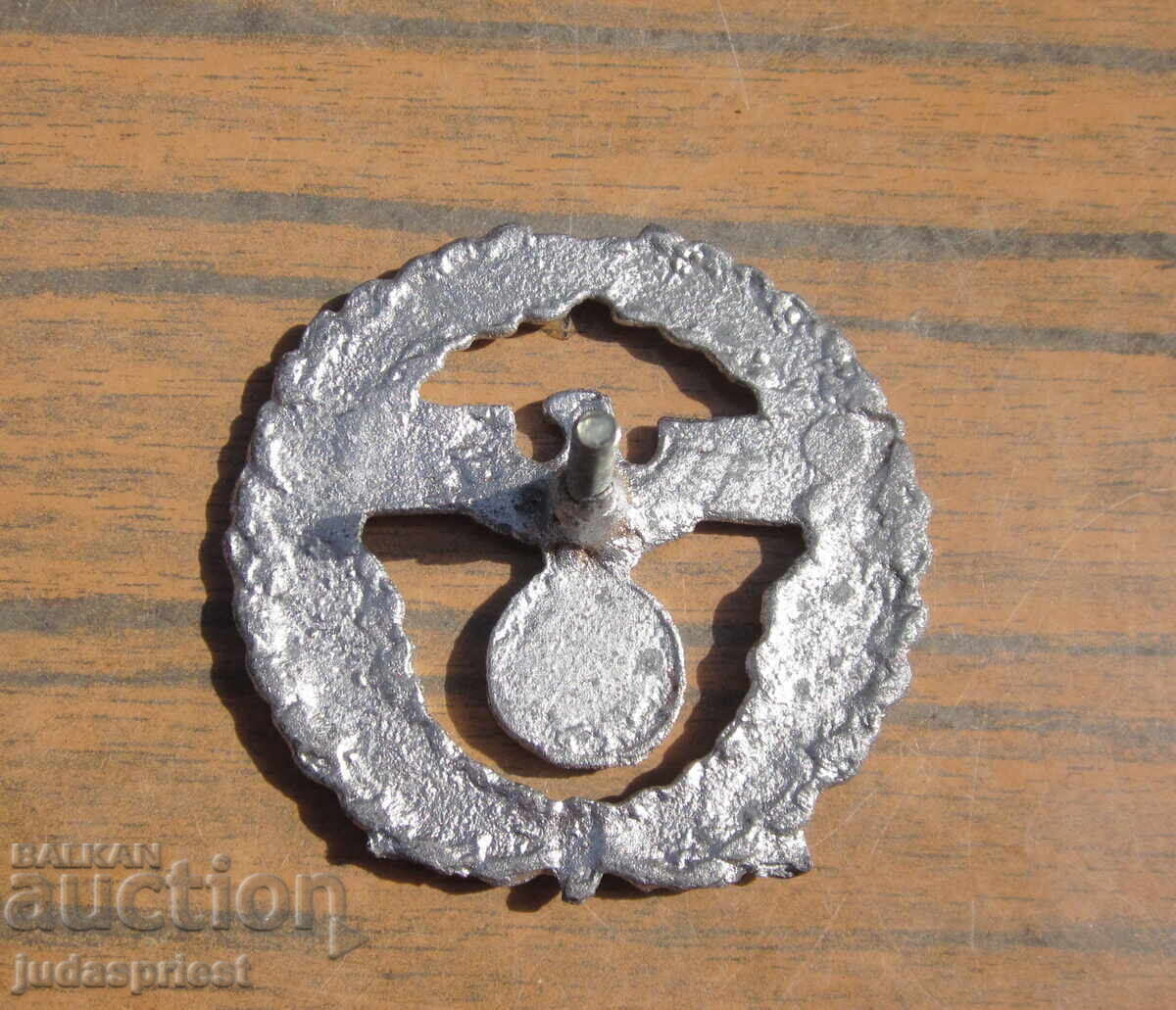 Аукцион ВСВ Немска Германска военна значка военен знак трети райх Аукцион ВСВ Немска Германска военна значка военен знак трети райх