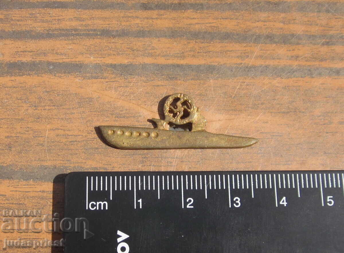 Доставка на ВСВ Немска подводничарска значка знак подводница трети райх Доставка на ВСВ Немска подводничарска значка знак подводница трети райх