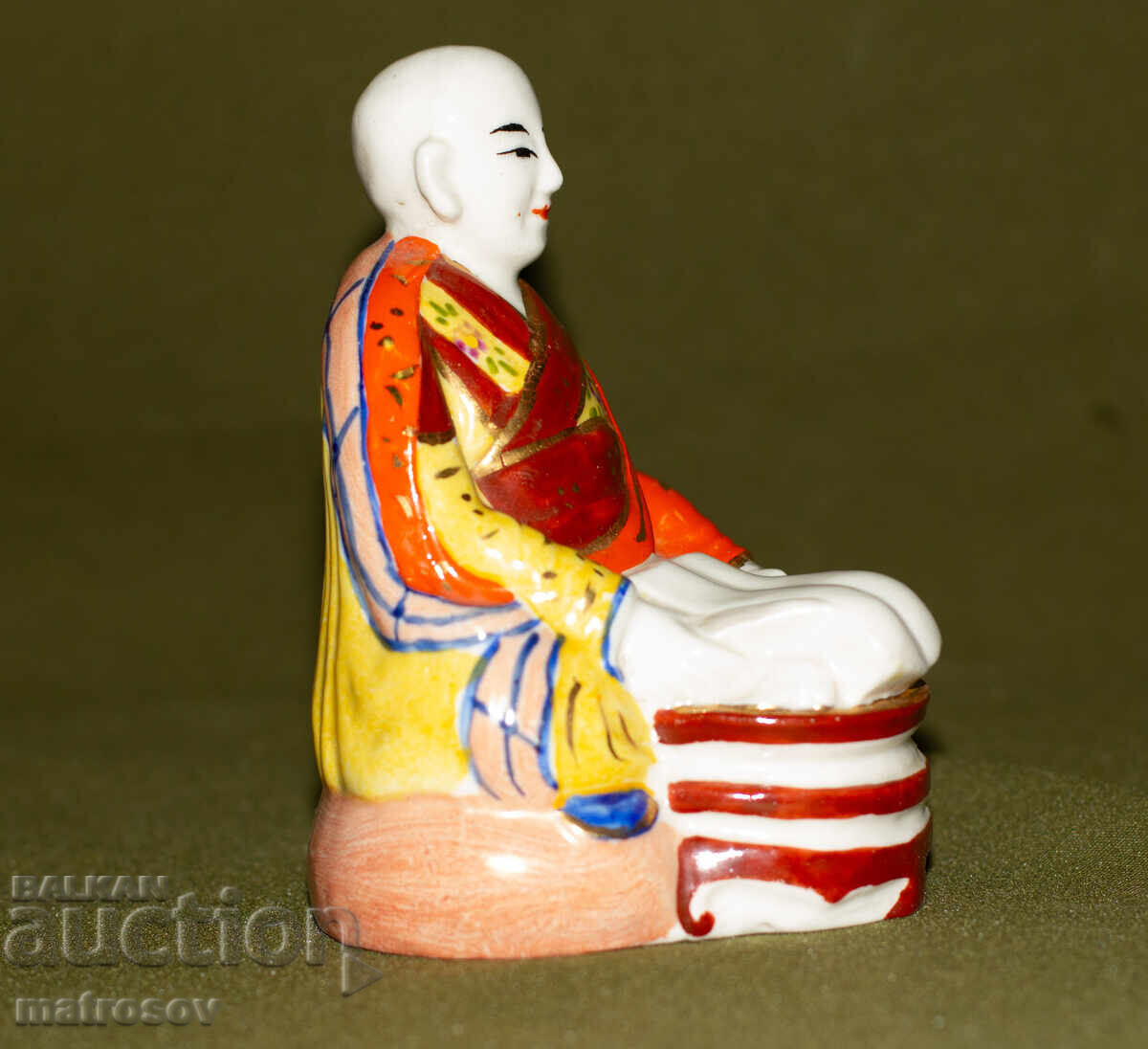 Διακοσμητική πορσελάνινη φιγούρα μοναχού - 5