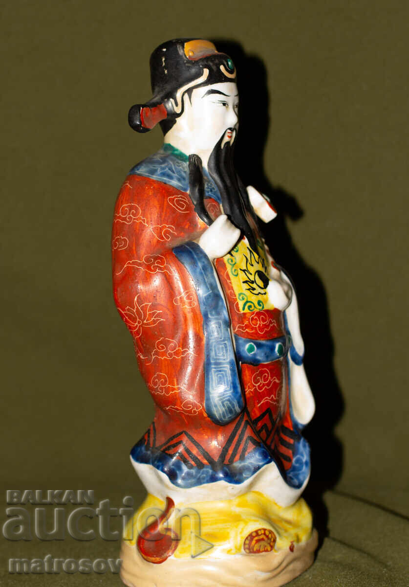 Διακοσμητική πορσελάνινη φιγούρα του Λου Σιν - 5