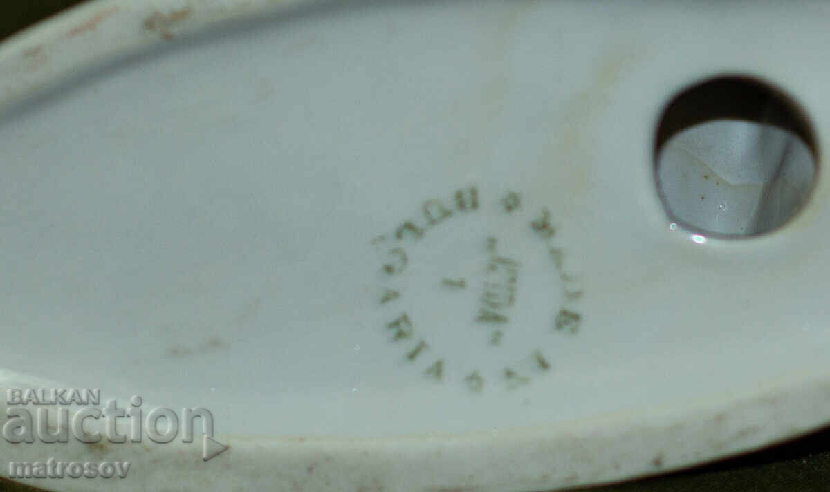 Decorative porcelain figurine of a galloping horse - 7