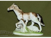 Διακοσμητική πορσελάνινη φιγούρα αλόγου που καλπάζει