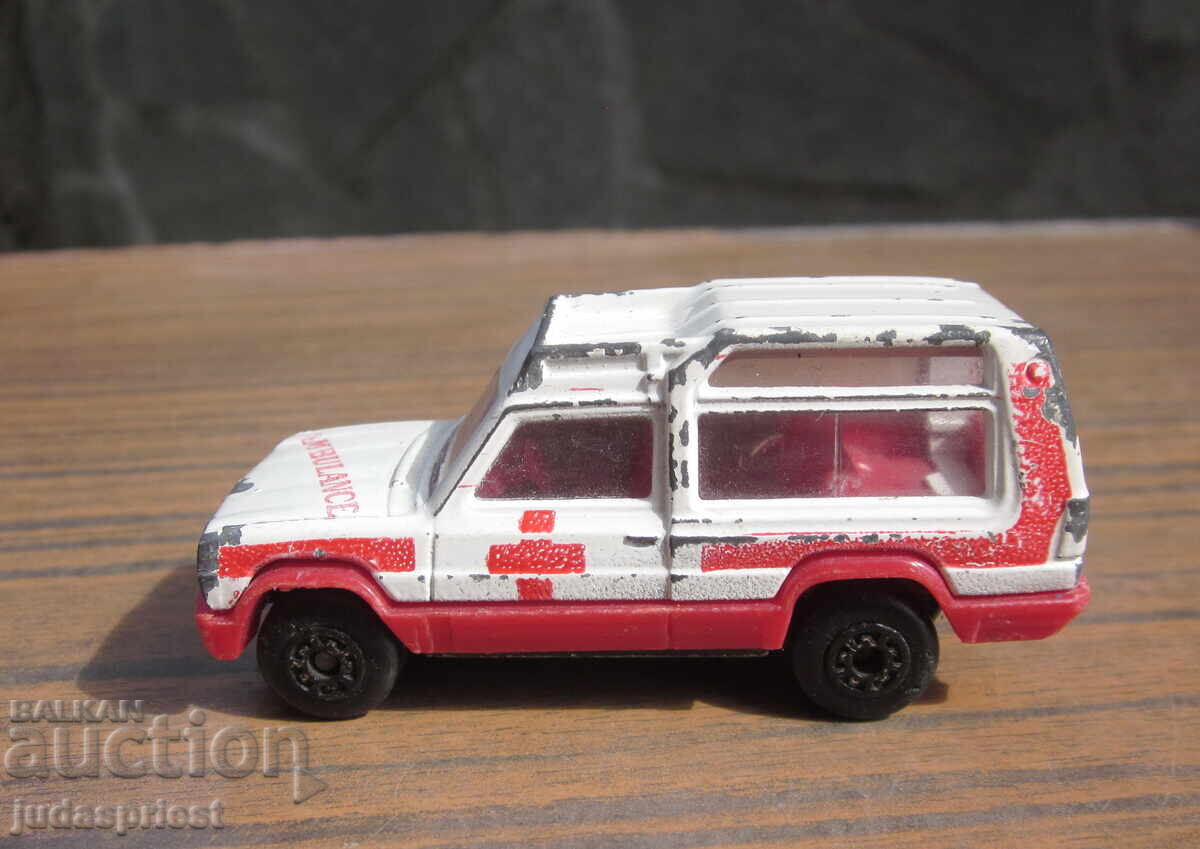 Българска количка линейка matra rancho matchbox BULGARIA с цена 20.00 лв. | € 10.23 Българска количка линейка matra rancho matchbox BULGARIA с цена 20.00 лв. | € 10.23