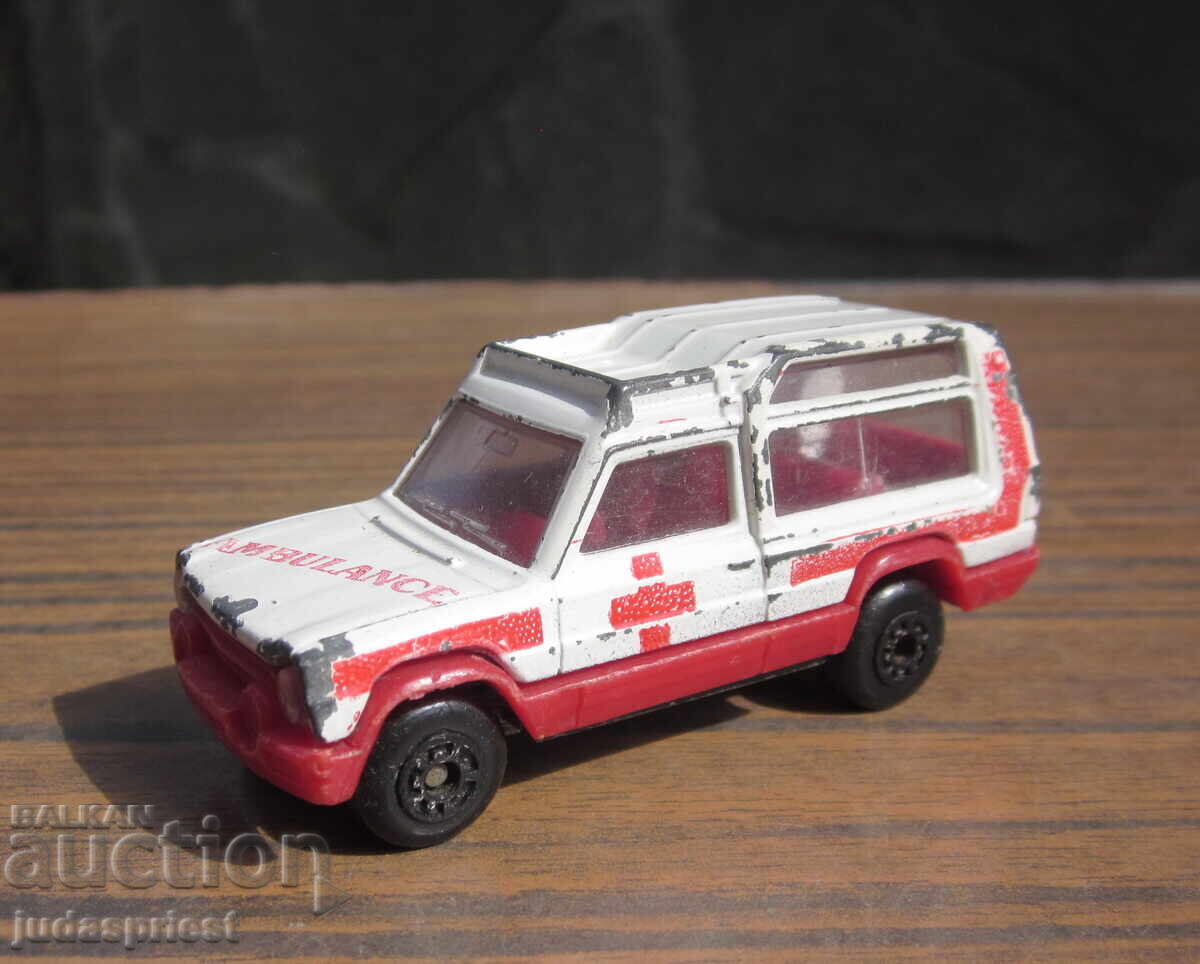Българска количка линейка matra rancho matchbox BULGARIA Българска количка линейка matra rancho matchbox BULGARIA